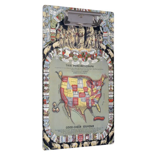 DEZE PORCINEOGRAPH, C1876 KLEMBORD (Rechts)