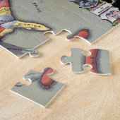 DEZE PORCINEOGRAPH, C1876 LEGPUZZEL (Zijkant)