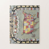 DEZE PORCINEOGRAPH, C1876 LEGPUZZEL (Verticaal)