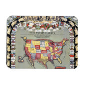 DEZE PORCINEOGRAPH, C1876 MAGNEET (Horizontaal)