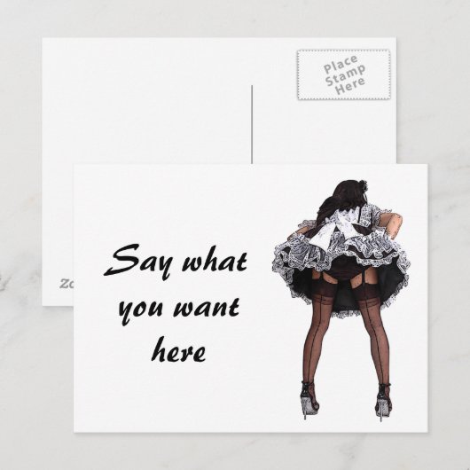 Deze postkaart personaliseren (Voorkant / Achterkant)