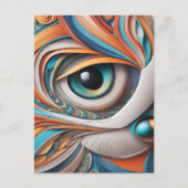 Deze prachtige kat vector kunst is de perfecte add briefkaart (Voorkant)