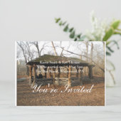 Deze prachtige Robuuste Uitnodiging gepersonalisee (Staand voorkant)