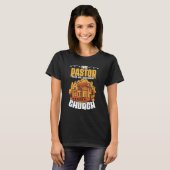 Deze predikant heeft een geweldige kerk Kerk Clerg T-shirt (Voorkant volledig)