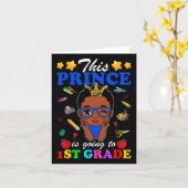 Deze Prins Gaat Naar De Eerste Klas Terug Naar Sch Kaart (Gele Bloem)