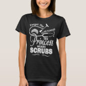 Deze prinses Draag Scrub Midwel grappige overhemde T-shirt (Voorkant)