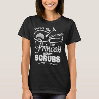 Deze prinses Draag Scrub Midwel grappige overhemde T-shirt