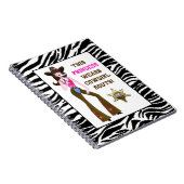 Deze prinses draagt Cowgirl Boots! Notitieboek (Rechterzijde)