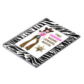 Deze prinses draagt Cowgirl Boots! Notitieboek (Linkerzijde)