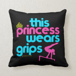 Deze prinses draagt Grips Gymnastiek - Golly Girls Kussen