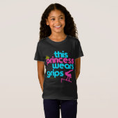 Deze prinses draagt Grips Gymnastiek - Golly Girls T-shirt (Voorkant volledig)
