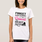 Deze prinses draagt Hockey Schaatsen T-shirt (Voorkant)