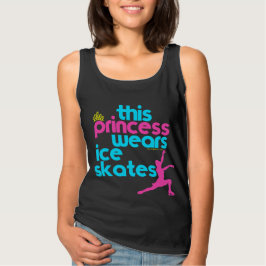 Deze prinses draagt ijskoude Schaatsen - Goudmeisj T-shirt
