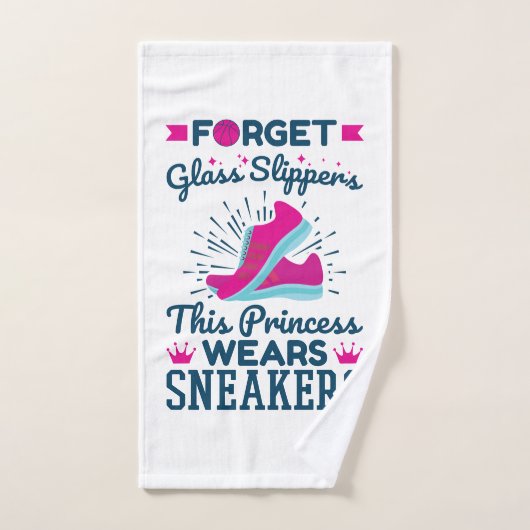 Deze prinses draagt Sneakers Handdoek (Handdoek)