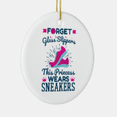 Deze prinses draagt Sneakers Keramisch Ornament (Rechts)