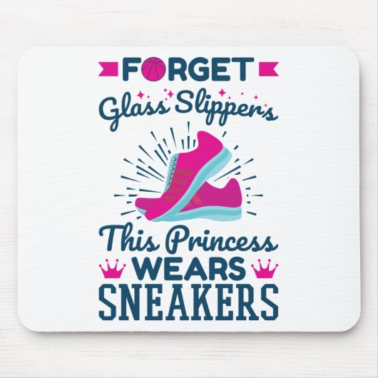 Deze prinses draagt Sneakers Muismat (Voorkant)