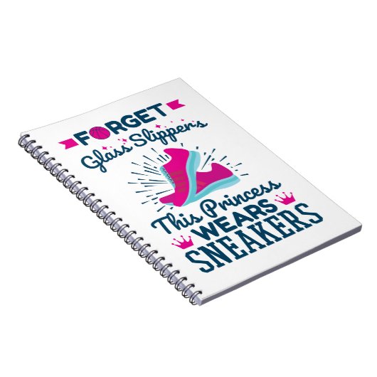 Deze prinses draagt Sneakers Notitieboek (Rechterzijde)