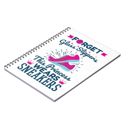 Deze prinses draagt Sneakers Notitieboek (Linkerzijde)
