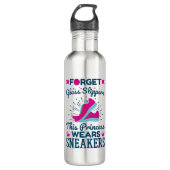 Deze prinses draagt Sneakers Waterfles (Voorkant)