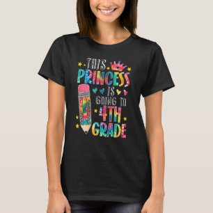 Deze prinses gaat terug naar de 4de graads Kindere T-shirt