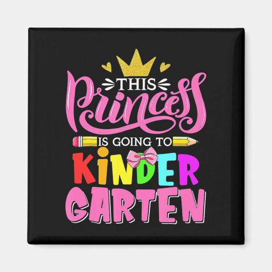 Deze prinses gaat terug naar Sch. Magneet (Voorkant)