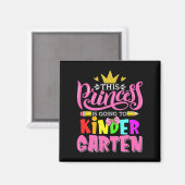 Deze prinses gaat terug naar Sch. Magneet (Voorkant / Achterkant)