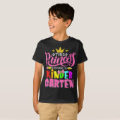 Deze prinses gaat terug naar Sch. T-shirt (Voorkant volledig)