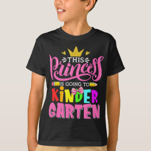 Deze prinses gaat terug naar Sch. T-shirt
