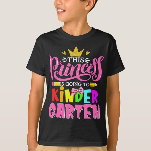 Deze prinses gaat terug naar Sch. T-shirt (Voorkant)