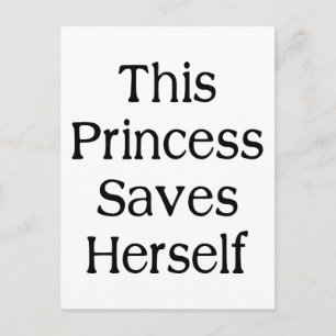 Deze prinses redt briefkaart