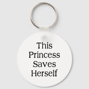 Deze prinses redt sleutelhanger
