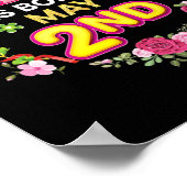 Deze prinses werd geboren op 2 mei... poster (Hoek)