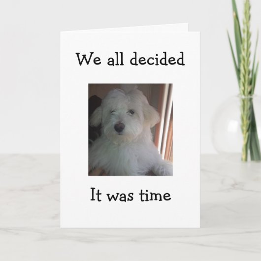 DEZE PUP ZAL EEN GELUKKIGE VERJAARDAG VOOR JE GROE KAART (Voorkant)