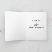 DEZE PUP ZAL EEN GELUKKIGE VERJAARDAG VOOR JE GROE KAART (Binnen)