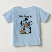 Deze puppy 1e verjaardag T shirten en cadeaus (Voorkant)