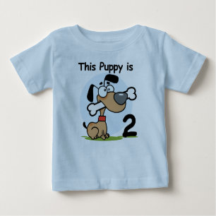 Deze Puppy 2e Verjaardag T shirten en Cadeaus
