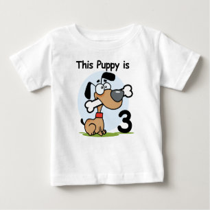 Deze Puppy 3e Verjaardag T-shirts en geschenken