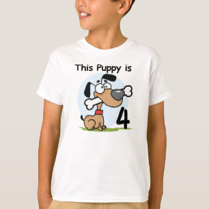 Deze Puppy 4e Verjaardag Tshirts en geschenken