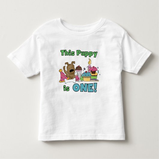 Deze Puppy is One Tshirts en geschenken (Voorkant)