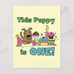 Deze Puppy is One Tshirts en geschenken Briefkaart