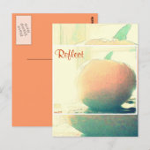 Deze Quiet Seasons Oktober pomkin Briefkaart (Voorkant / Achterkant)