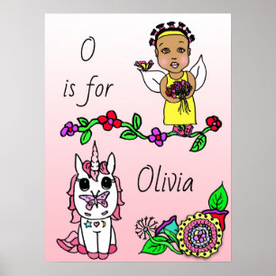 Deze  Red Fairy en Unicorn hebben een persoonlijk  Poster