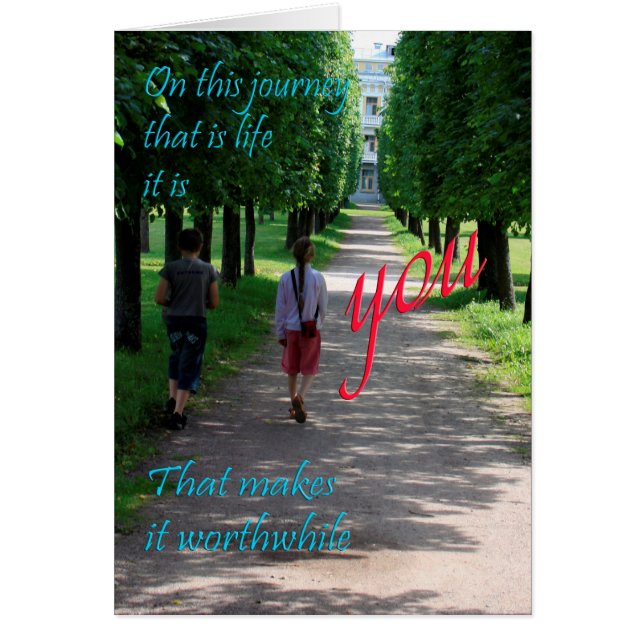 Deze reis die het leven is (Voorkant)