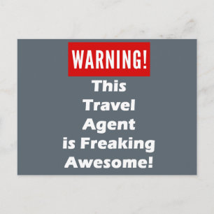 Deze reisagent is Geweldige! Briefkaart