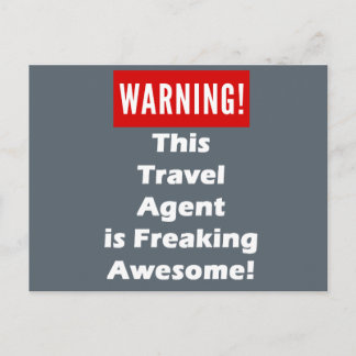 Deze reisagent is Geweldige! Briefkaart