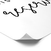 Deze rij is voorbehouden stoel gereserveerde zitpl poster (Hoek)