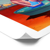 Deze rimpels worden voor melk gevoeld. poster (Hoek)