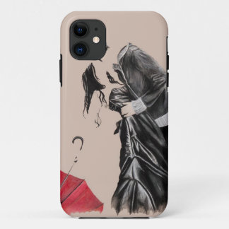 Deze rode hond iPhone 11 hoesje