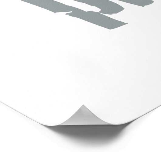 Deze rotzooi is een plek. poster (Hoek)