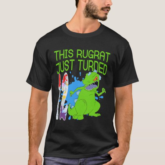 Deze Rugrat is net 12e verjaardagsfeestje geworden T-shirt (Voorkant)